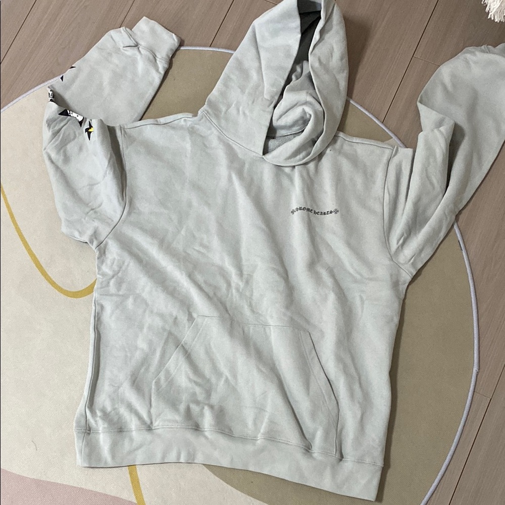 Chrome Hearts Matty Boy Suggest Letter Parrern Hooded Sweatshirt